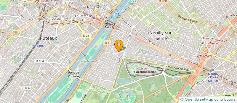 localisation de l'entreprise NEMESIS à NEUILLY-SUR-SEINE