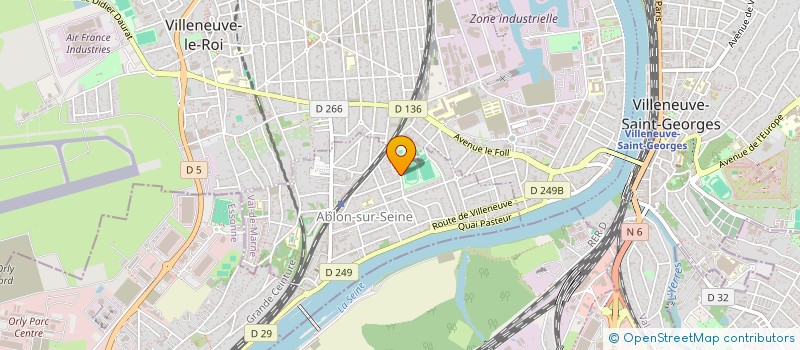 localisation de l'entreprise NEMESIS MUSIC INC  ABLON-SUR-SEINE