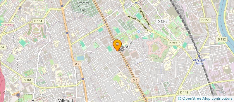 localisation de l'entreprise NEMESIS SECURITE PRIVEE à VITRY-SUR-SEINE
