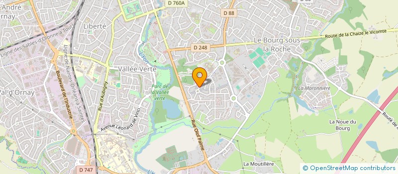 localisation de l'entreprise NEMESIS SERVICE CONSEIL IMMOBILIER à LA ROCHE-SUR-YON