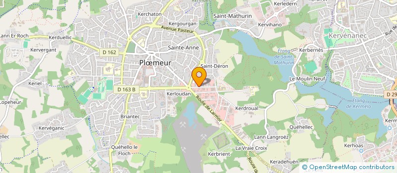 localisation de l'entreprise NEMESIS WEST à PLOEMEUR