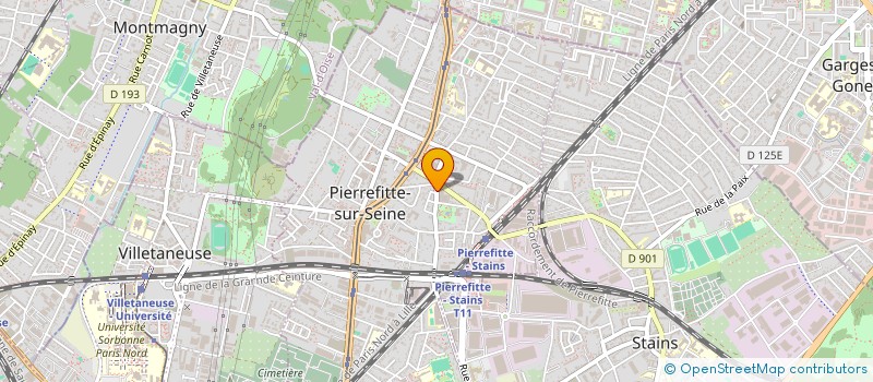 localisation de l'entreprise NEMESYS à PIERREFITTE-SUR-SEINE