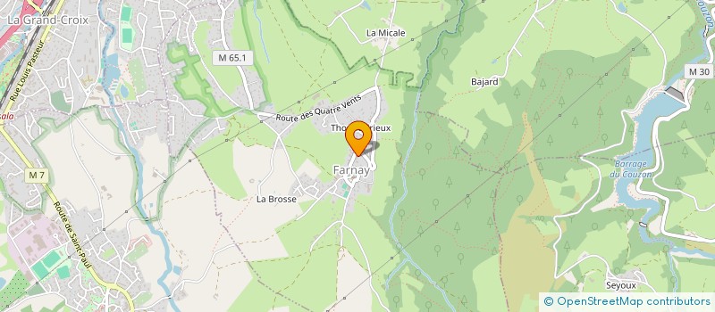 localisation de l'entreprise NEMETI à FARNAY