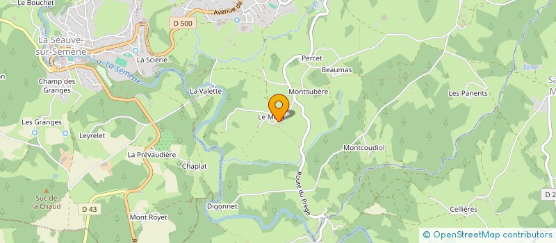 localisation de l'entreprise NEMETIA  SAINT-DIDIER-EN-VELAY