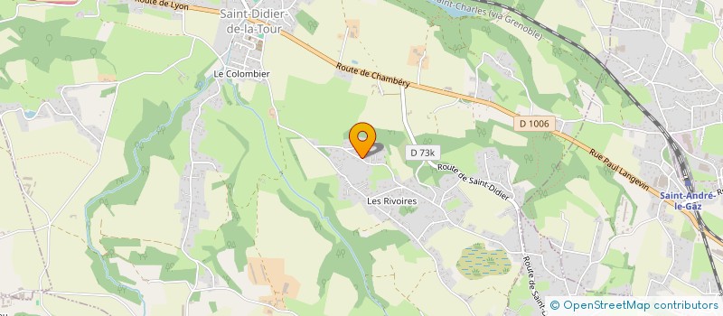 localisation de l'entreprise NEMETYS  SAINT-DIDIER-DE-LA-TOUR