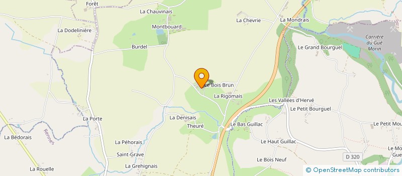 localisation de l'entreprise NEMGA PRODUCTIONS  SENS-DE-BRETAGNE