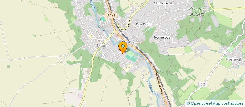 localisation de l'entreprise NEMITZ  MAULE