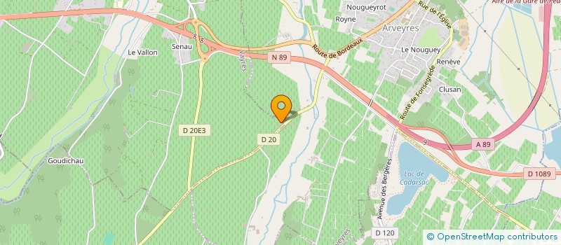 localisation de l'entreprise NEMMO COURTAGE  VAYRES