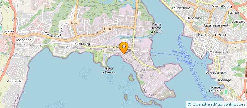 localisation de l'entreprise NEMO 3  BAIE-MAHAULT