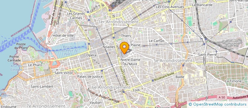 localisation de l'entreprise NEMO à MARSEILLE
