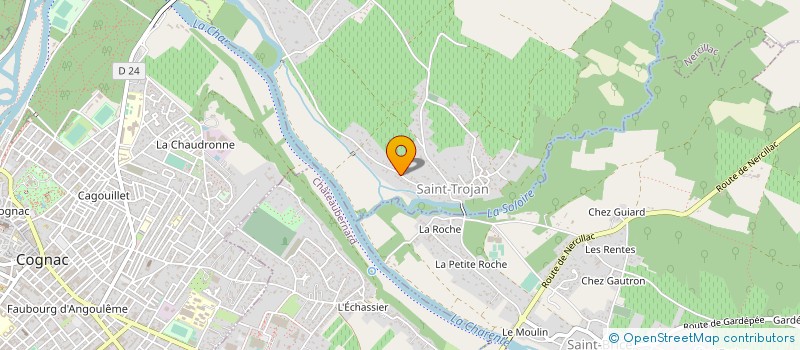 localisation de l'entreprise NEMO à BOUTIERS-SAINT-TROJAN