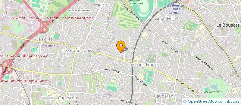 localisation de l'entreprise NEMO  BORDEAUX