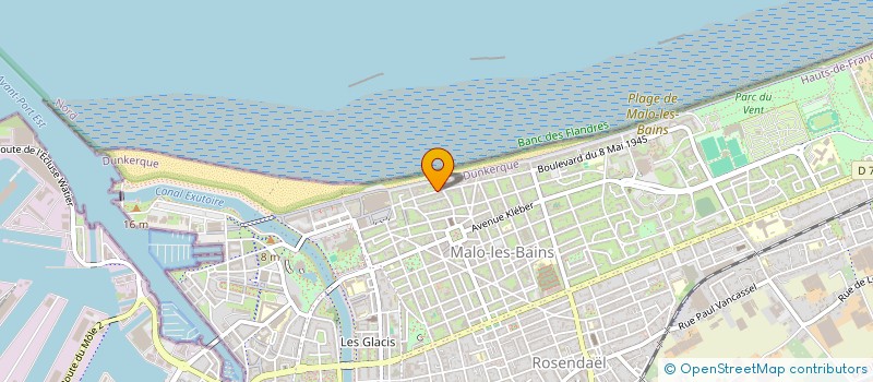 localisation de l'entreprise NEMO à DUNKERQUE