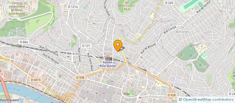 localisation de l'entreprise NEMO à ROUEN