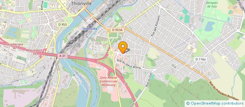 localisation de l'entreprise NEMO  YUTZ