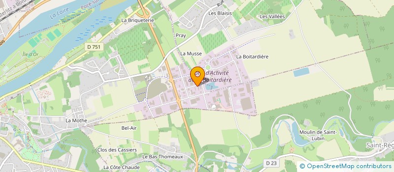 localisation de l'entreprise NEMO à AMBOISE
