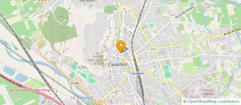 localisation de l'entreprise NEMO 84 LES GERARDIES  CAVAILLON