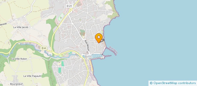 localisation de l'entreprise NEMO  BINIC-ETABLES-SUR-MER