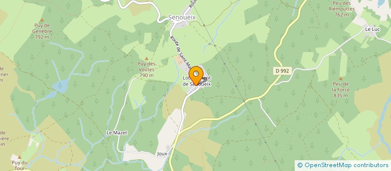 localisation de l'entreprise NEMO CHASSE  GENTIOUX-PIGEROLLES