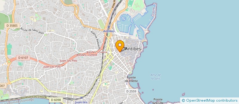 localisation de l'entreprise NEMO CONSULTING à ANTIBES