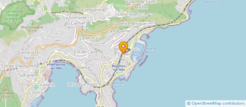 localisation de l'entreprise NEMO CORP  BEAULIEU-SUR-MER