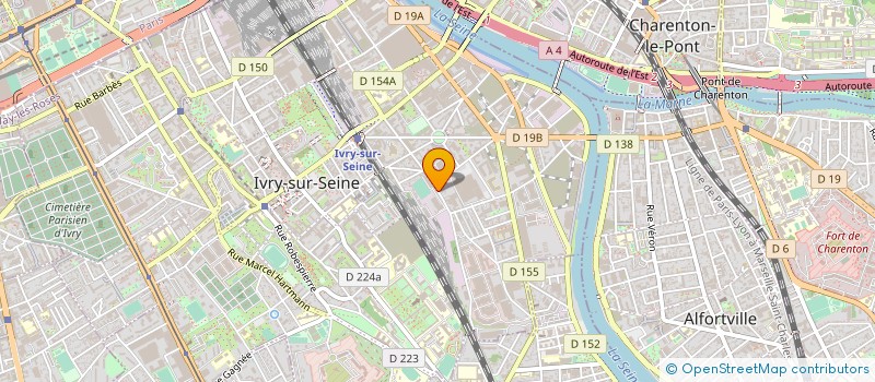 localisation de l'entreprise NEMO FRANCE  IVRY-SUR-SEINE