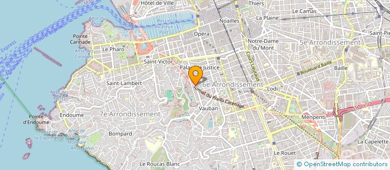 localisation de l'entreprise NEMO MARSEILLE à MARSEILLE