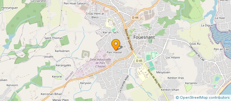 localisation de l'entreprise NEMO29  FOUESNANT