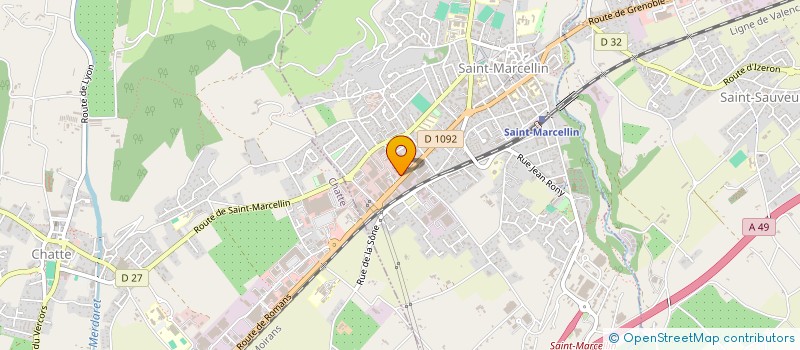 localisation de l'entreprise NEMOPTIC  ROMANS-SUR-ISERE