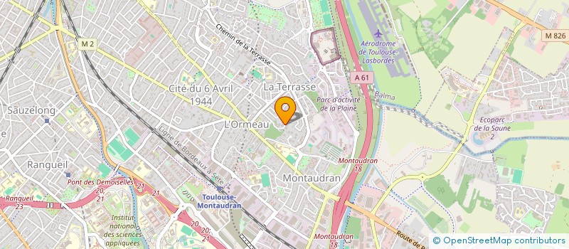localisation de l'entreprise NEMOS à TOULOUSE