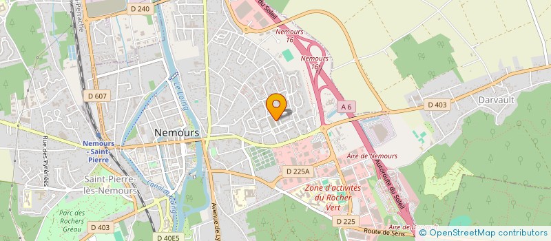 localisation de l'entreprise NEMOURS MARCHE  NEMOURS