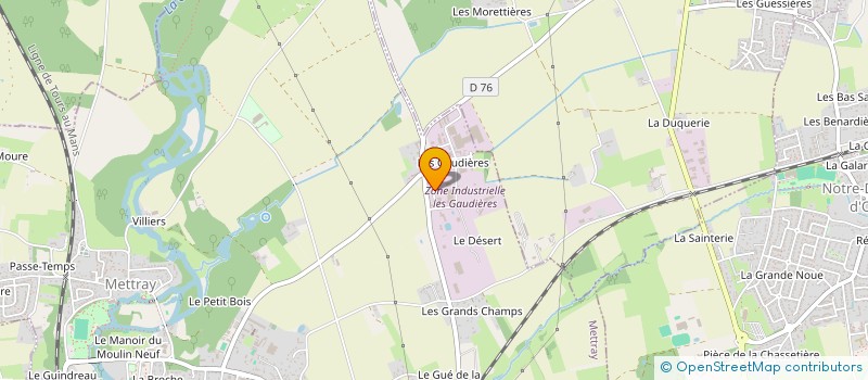 localisation de l'entreprise NEMOX  ROCHECORBON