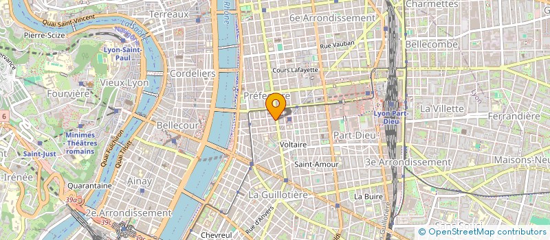 localisation de l'entreprise NEMOZ PAUL  LYON