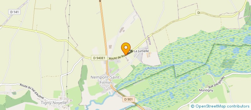 localisation de l'entreprise NEMPONT CONTROLE à NEMPONT-SAINT-FIRMIN