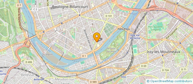 localisation de l'entreprise NEMS à BOULOGNE-BILLANCOURT