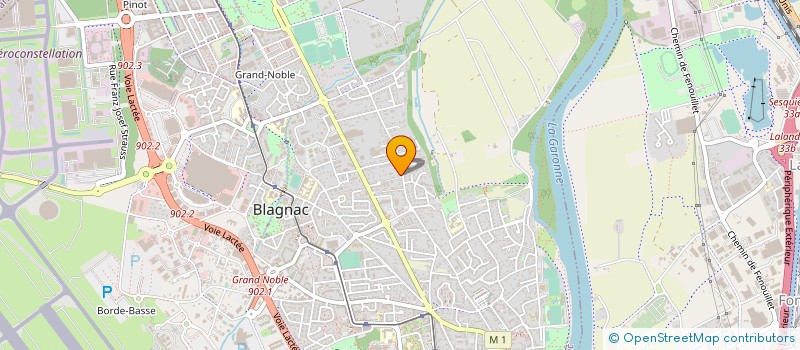 localisation de l'entreprise NEMS DISTRIBUTION à BLAGNAC