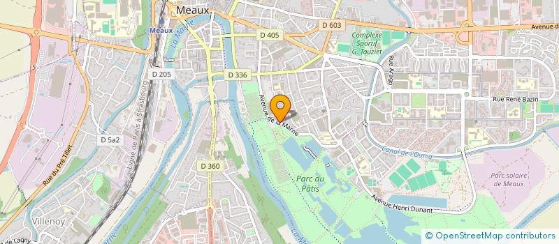 localisation de l'entreprise NEMUSA à MEAUX