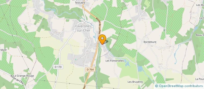 localisation de l'entreprise NEMY  FAVEROLLES-SUR-CHER