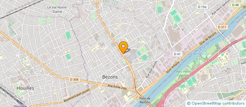 localisation de l'entreprise NENE EXO  BEZONS