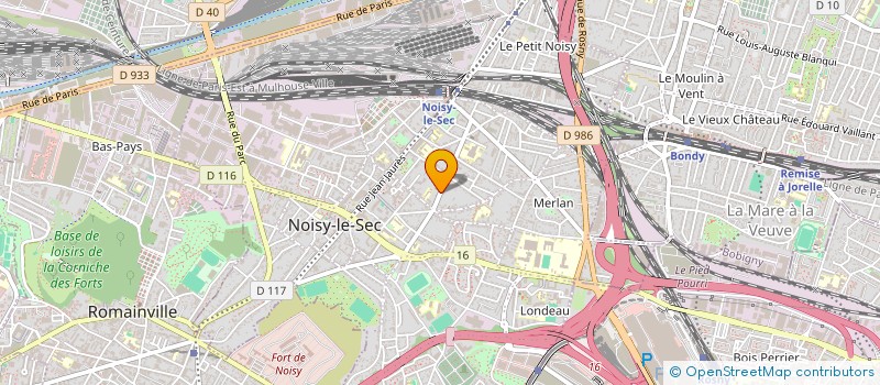 localisation de l'entreprise NENE GADIO à NOISY-LE-SEC