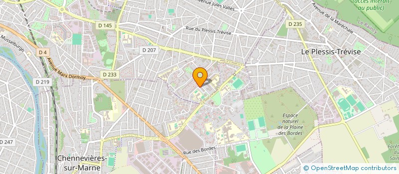 localisation de l'entreprise NENE OUMAR SANOGO à CHAMPIGNY-SUR-MARNE