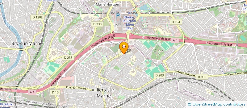 localisation de l'entreprise NENENDY à VILLIERS-SUR-MARNE
