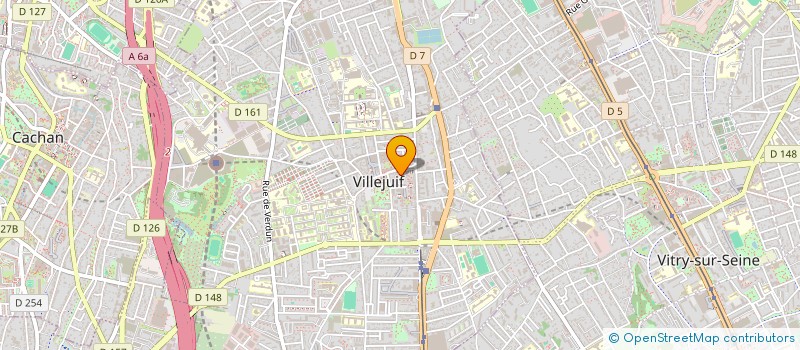 localisation de l'entreprise NENETOUTI-VILLEJUIF SOLIDARITE ENFANTS SENEGAL à VILLEJUIF