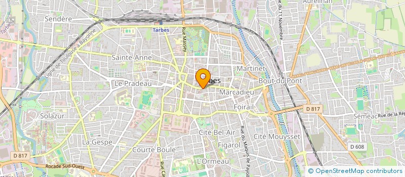 localisation de l'entreprise NENETTE  TARBES