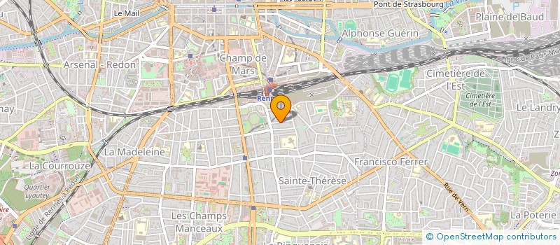 localisation de l'entreprise NENETTES  RENNES