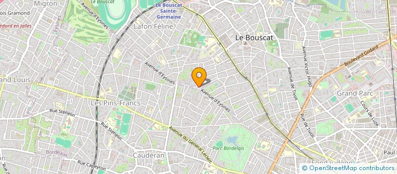 localisation de l'entreprise NENNELLA  LE BOUSCAT