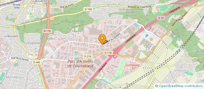 localisation de l'entreprise NENO  VILLEBON-SUR-YVETTE