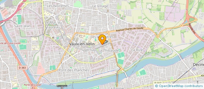 localisation de l'entreprise NENOLIS à VAULX-EN-VELIN