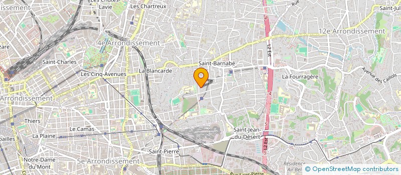 localisation de l'entreprise NENUPH'ART à MARSEILLE