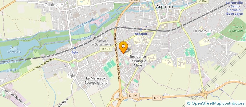 localisation de l'entreprise NENUPHAR  EGLY